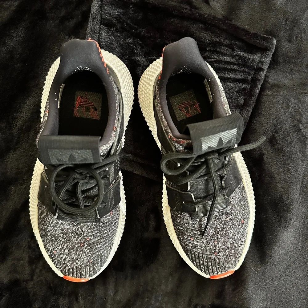 Adidas Originals Prophere Black/Solar Red White AC8509 Women's US size 5.5 Shoes - Picture 6 of 12